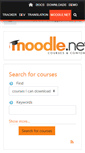 Mobile Screenshot of moodle.net