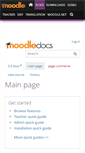 Mobile Screenshot of docs.moodle.org