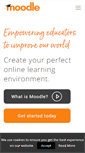 Mobile Screenshot of moodle.com