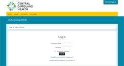 Desktop Screenshot of cghs.moodle.com.au