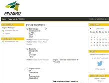 Tablet Screenshot of finagro.moodle.com.co