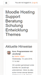 Mobile Screenshot of moodle.ch