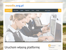 Tablet Screenshot of moodle.org.pl